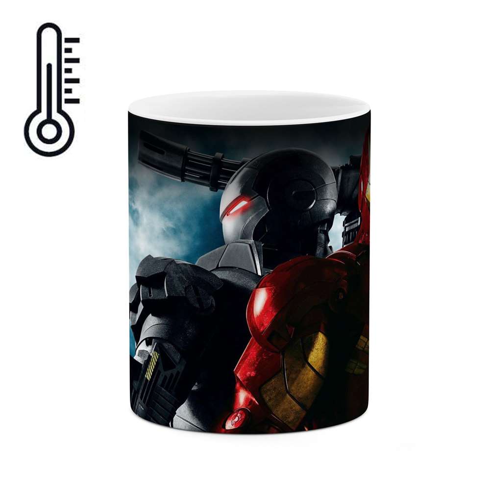 ماگ حرارتی طرح مرد آهنی Iron man  مدل mgph15476