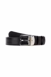 کمربند چند رنگ مردانه دو طرفه 35 میلی متر PIN Mont Blanc