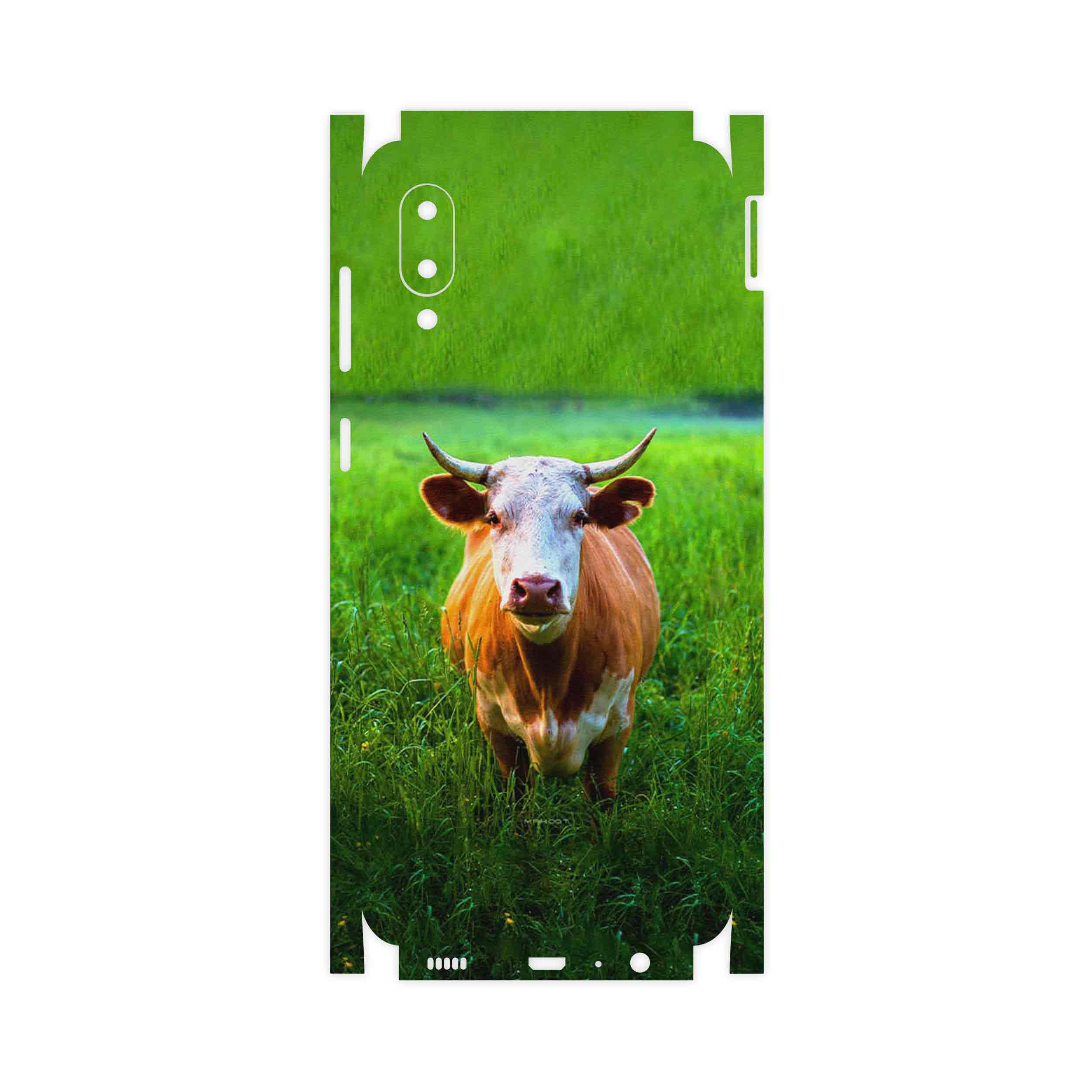 برچسب پوششی ماهوت مدل Cow-FullSkin مناسب برای گوشی موبایل سامسونگ Galaxy M02