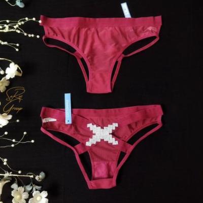 شورت فاق باز نگین دار کد CH5600