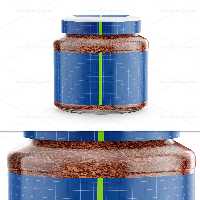 موکاپ بسته بندی قهوه PSD | گرافیک با طعم تربچه