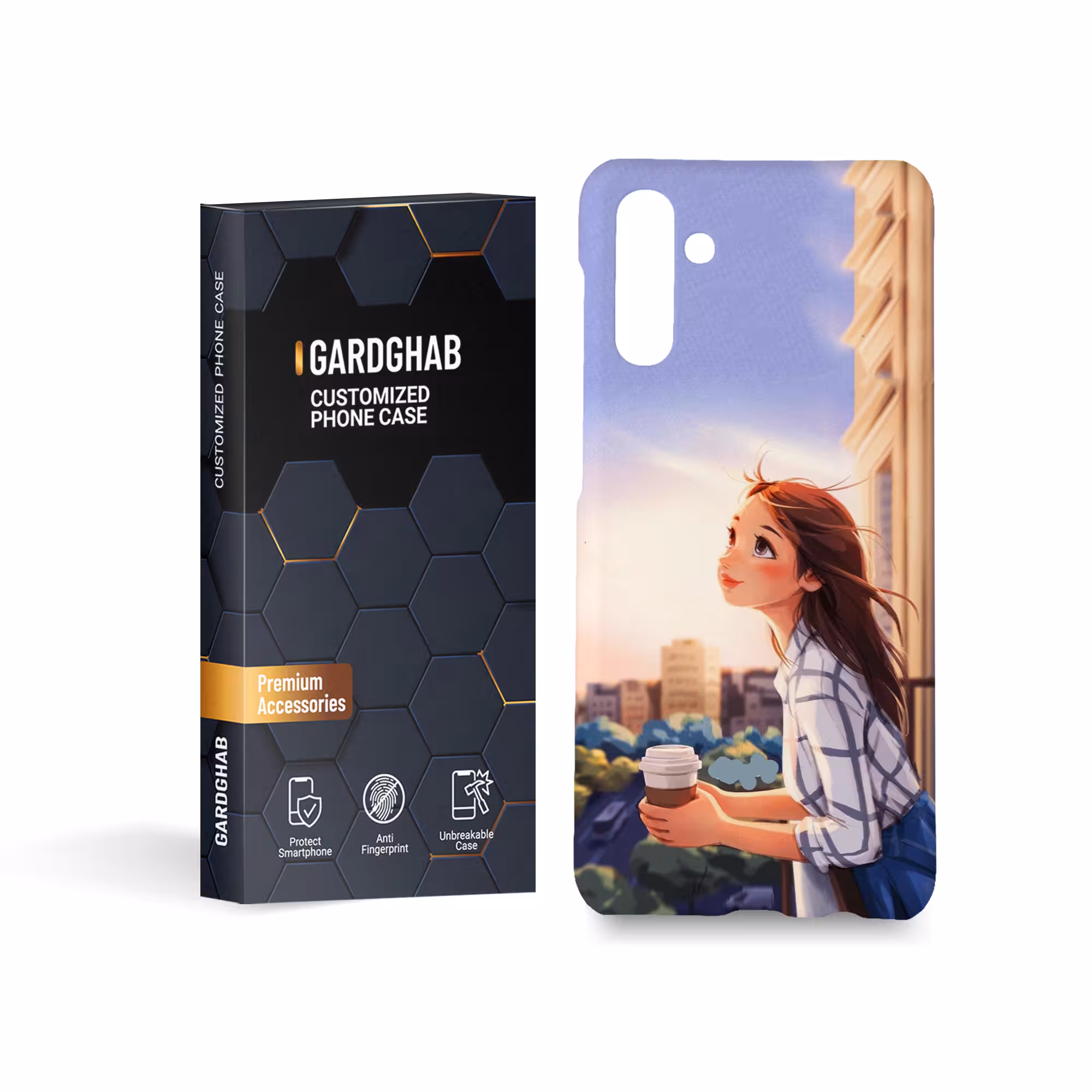 کاور گارد قاب مدل دخترانه مناسب برای گوشی موبایل سامسونگ Galaxy A13 5g / A04s