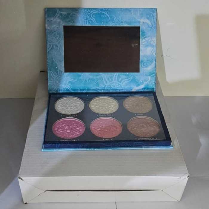 اور بیوتی پلت سایه هایلایتر 6 رنگ TERRACOTTA HIGHLIGHTER کد 8472E