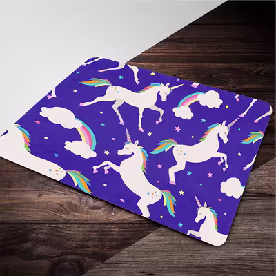 ماوس پد طرح unicorn کد 3298