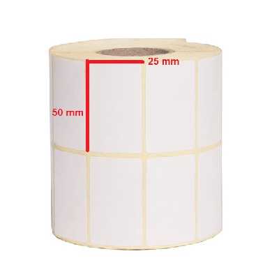 برچسب پرینتر لیبل زن مدل NR-2-25-50P