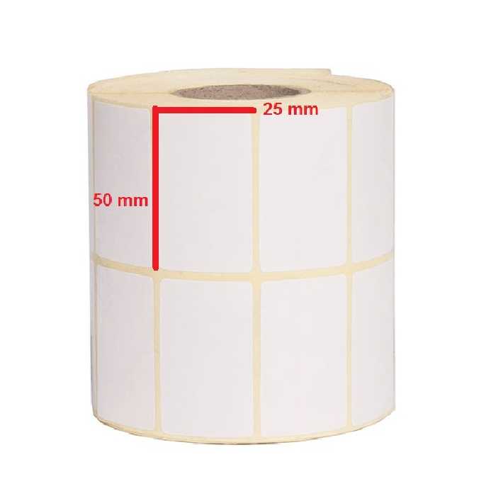 برچسب پرینتر لیبل زن مدل NR-2-25-50P