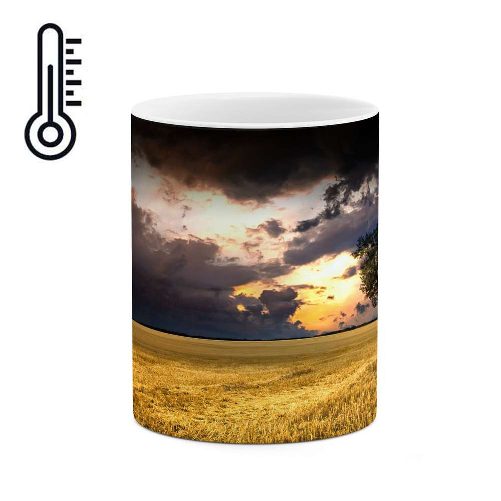 ماگ حرارتی کاکتی طرح منظره مدل mgh13199