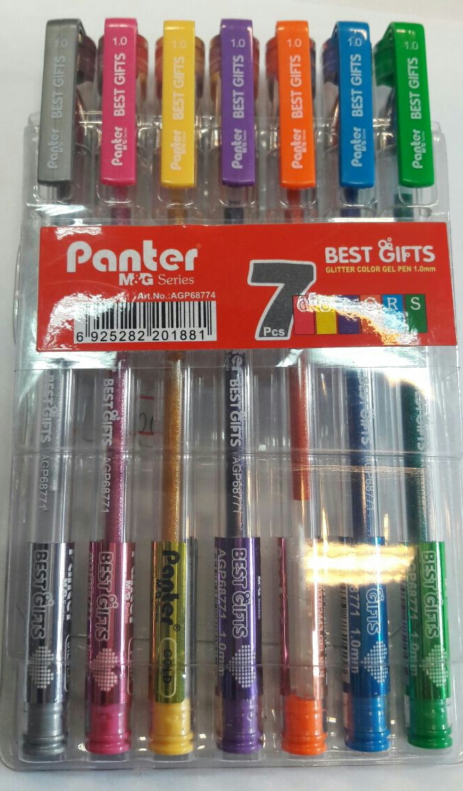 روان نویس 7 رنگ اکلیلی پنتر