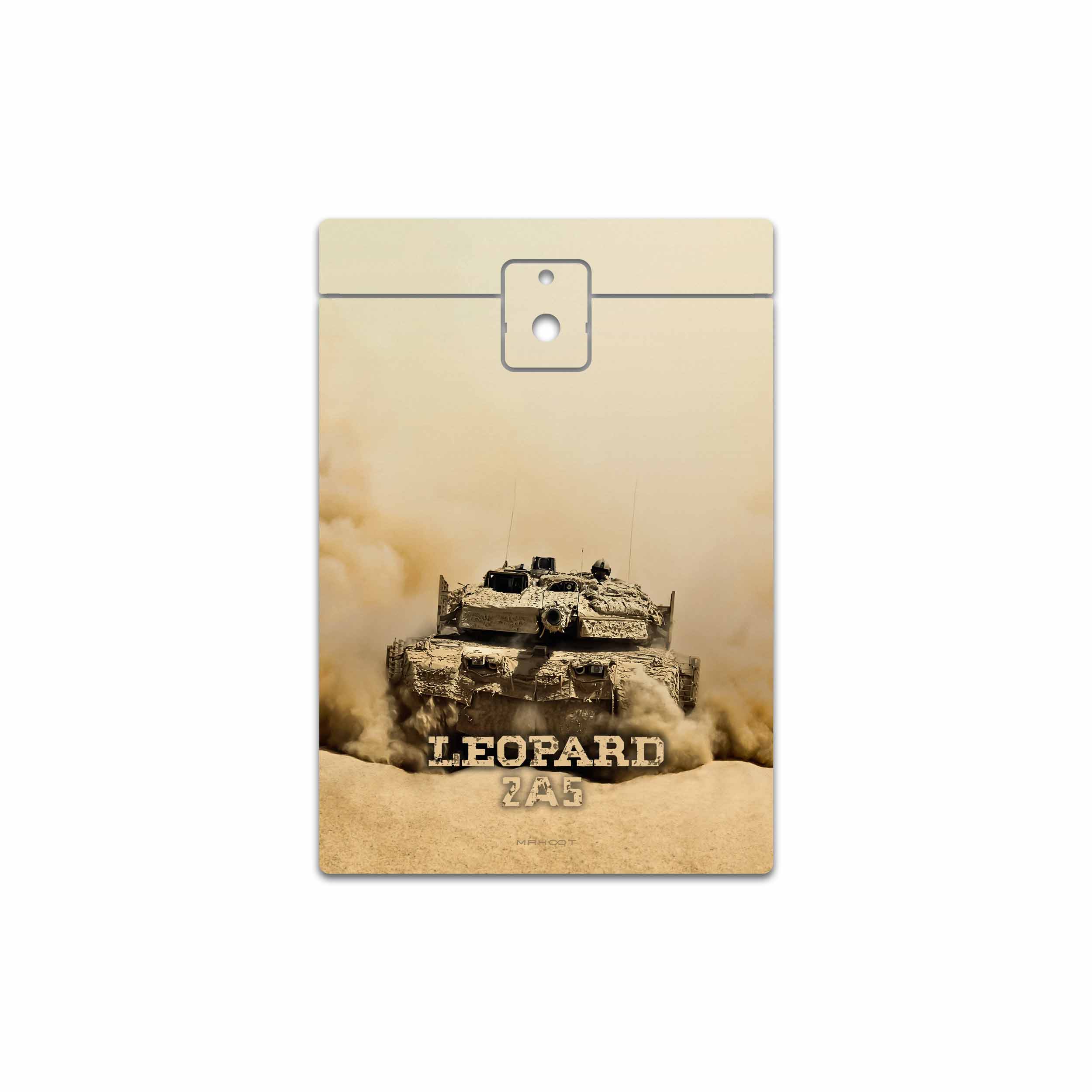 برچسب پوششی ماهوت مدل Leopard 2A5 tank مناسب برای گوشی موبایل بلک بری Passport