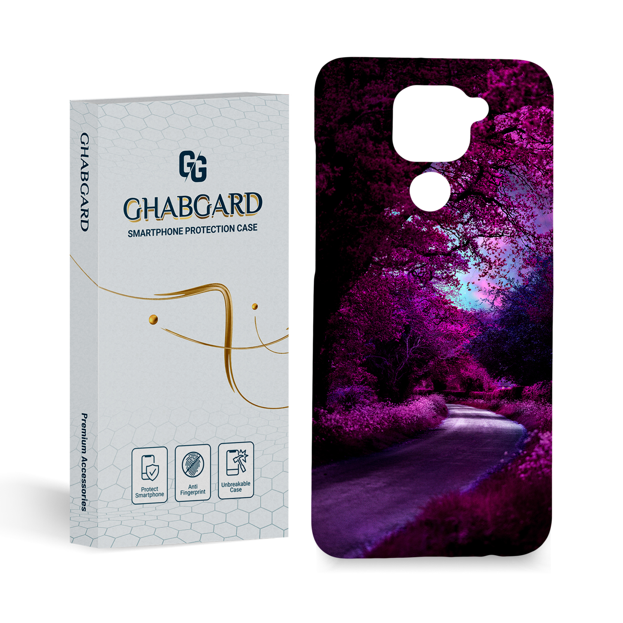 کاور قاب گارد مدل طبیعت  مناسب برای گوشی موبایل  شیائومی Redmi note 9  