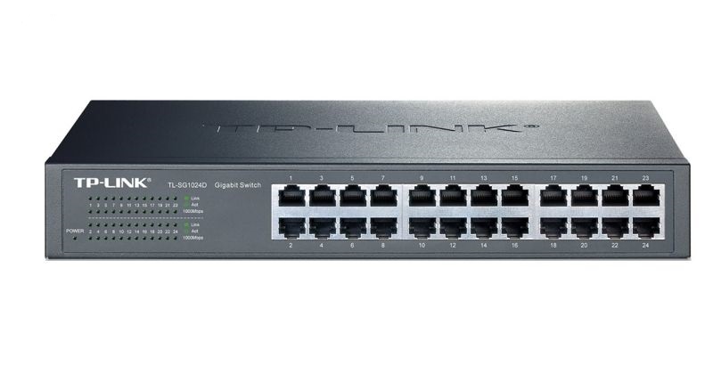 TP-LINK TL-SG1024D 24-Port Gigabit Desktop/Rackmount Switch - تکنو لینک 148
