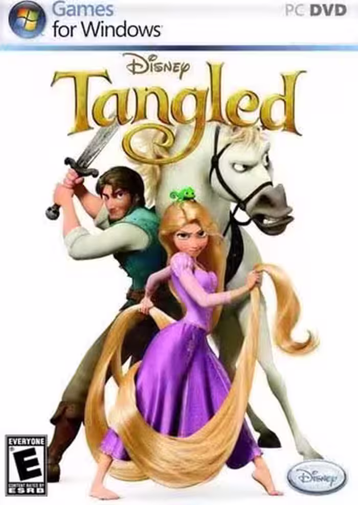 بازی کامپیوتر tangled