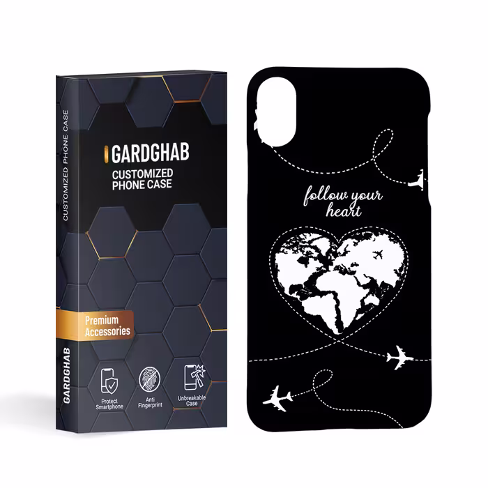 کاور گارد قاب مدل فانتزی مناسب برای گوشی موبایل اپل iphone x\xs