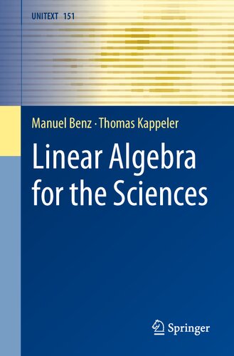 خرید و دانلود نسخه کامل کتاب Linear Algebra for the Sciences