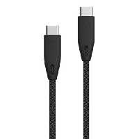 کابل دو سر تایپ سی 100 وات پاورولوژی Powerology Braided USB-C To USB-C Data Cable PBCC2BK