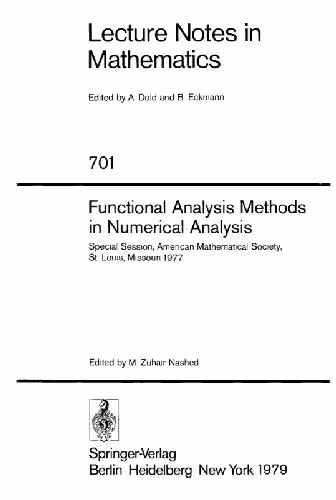 خرید و دانلود نسخه کامل کتاب Functional Analysis Methods in Numerical Analysis: Special Session, American Mathematical Society