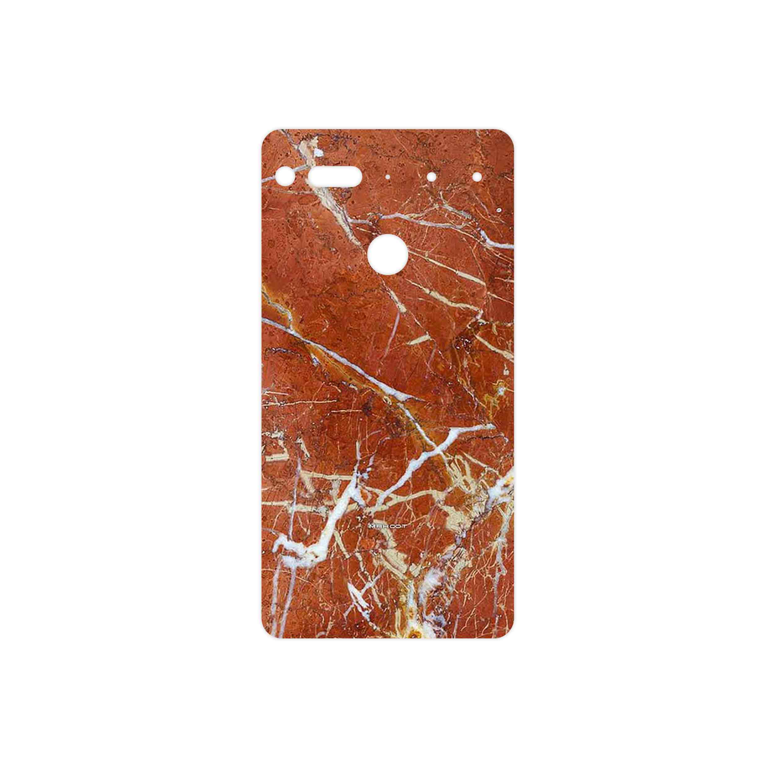 برچسب پوششی ماهوت مدل Red Marble مناسب برای گوشی موبایل اسنشال PH1