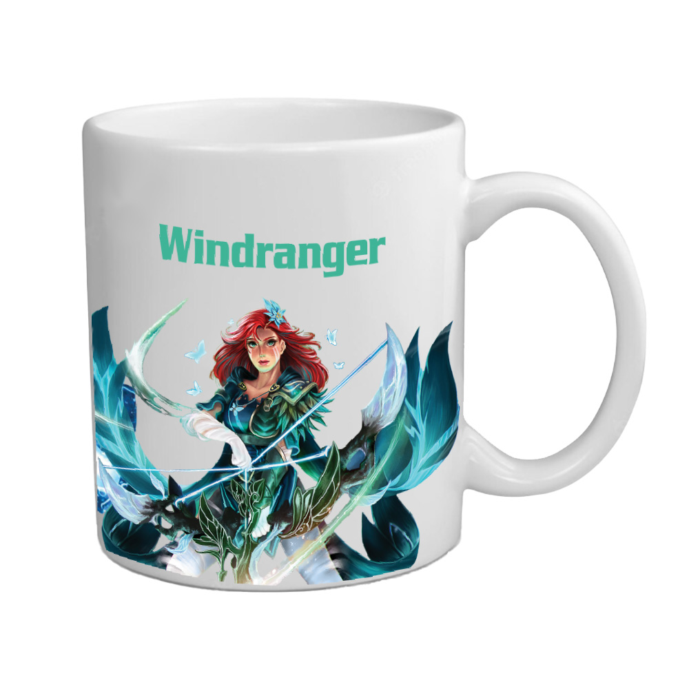 ماگ طرح Dota 2 مدل Windranger 001