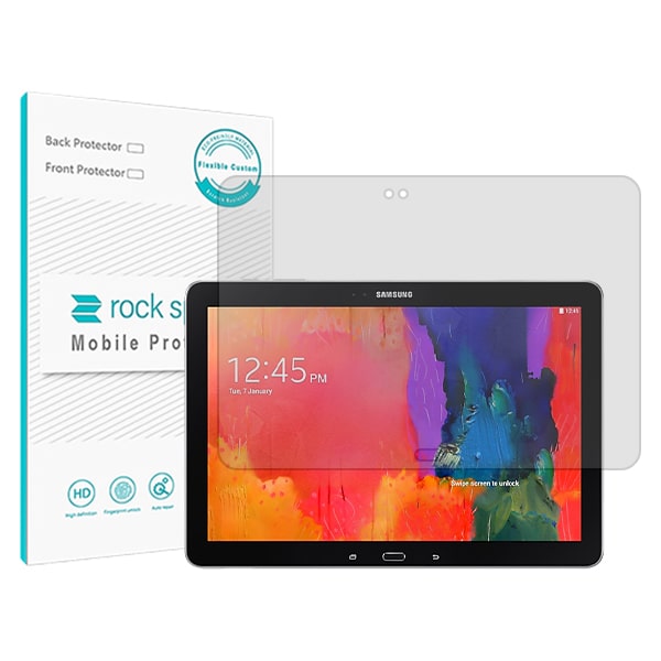 گلس تبلت سامسونگ GaXLaxy Note Pro 122 مدل نانو هیدروژل شفاف برند راک اسپیس کد XL