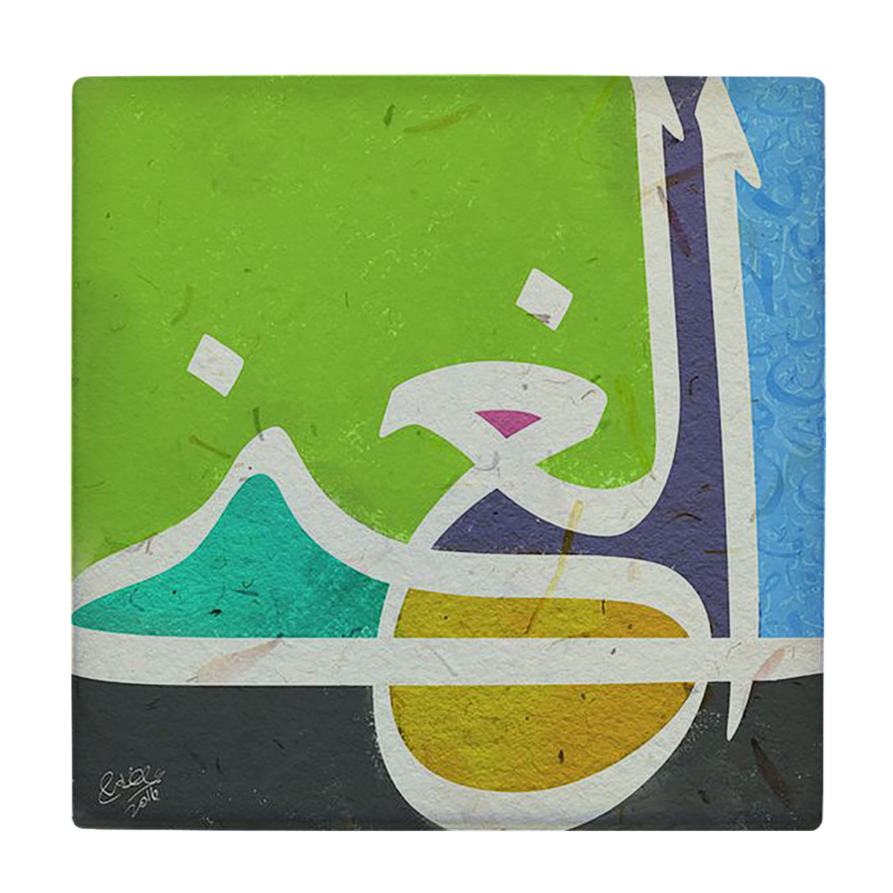 کاشی کارنیلا طرح الغنی مدل لوحی کد klh290