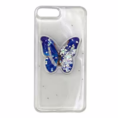 کاور طرح پروانه مناسب برای گوشی موبایل اپل iPhone 6 / iPhone 6S به همراه پایه نگهدارنده