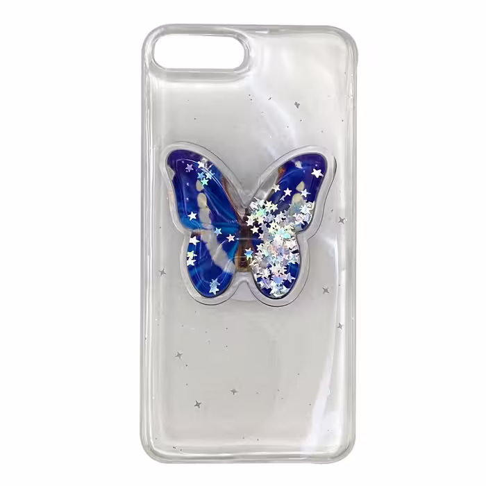 کاور طرح پروانه مناسب برای گوشی موبایل اپل iPhone 6 / iPhone 6S به همراه پایه نگهدارنده