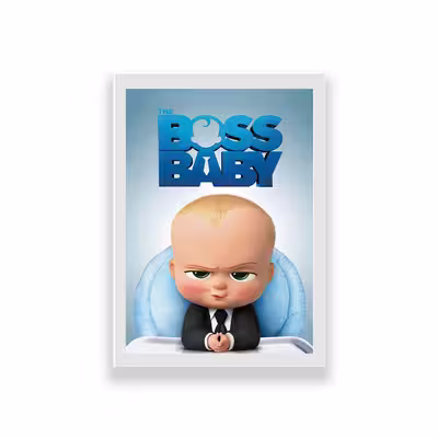 تابلو طرح بچه رییس مدل the boss baby