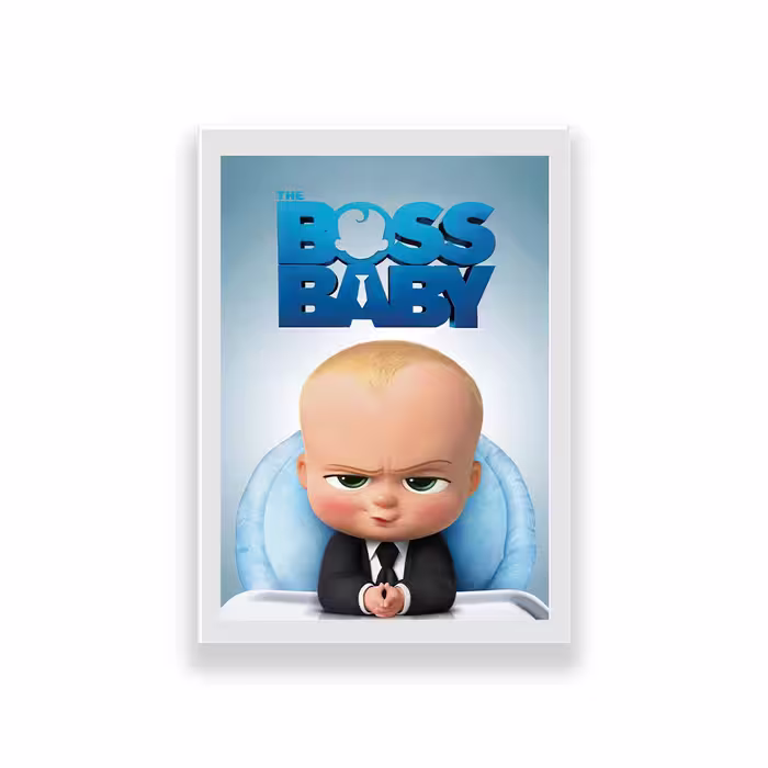 تابلو طرح بچه رییس مدل the boss baby