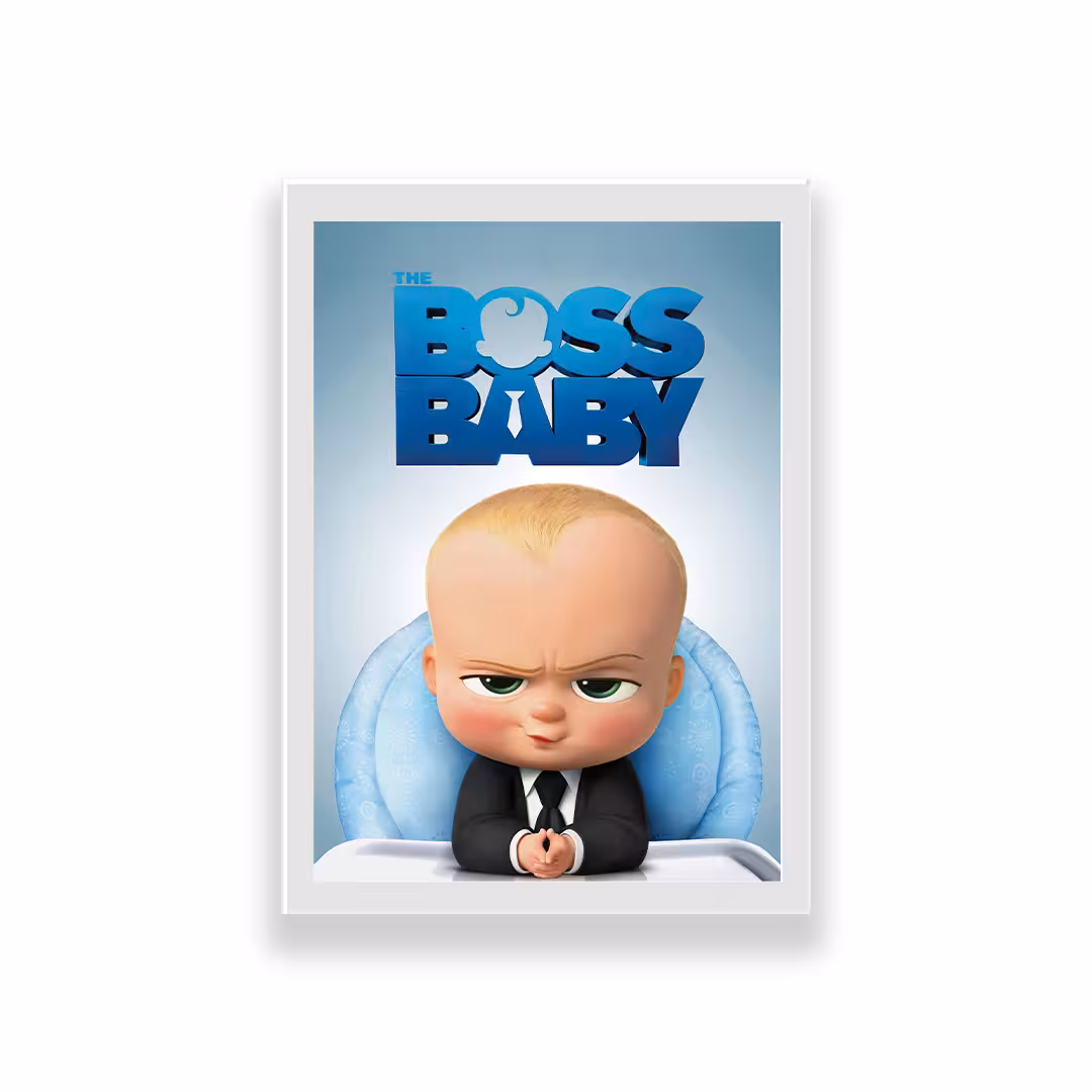 تابلو طرح بچه رییس مدل the boss baby