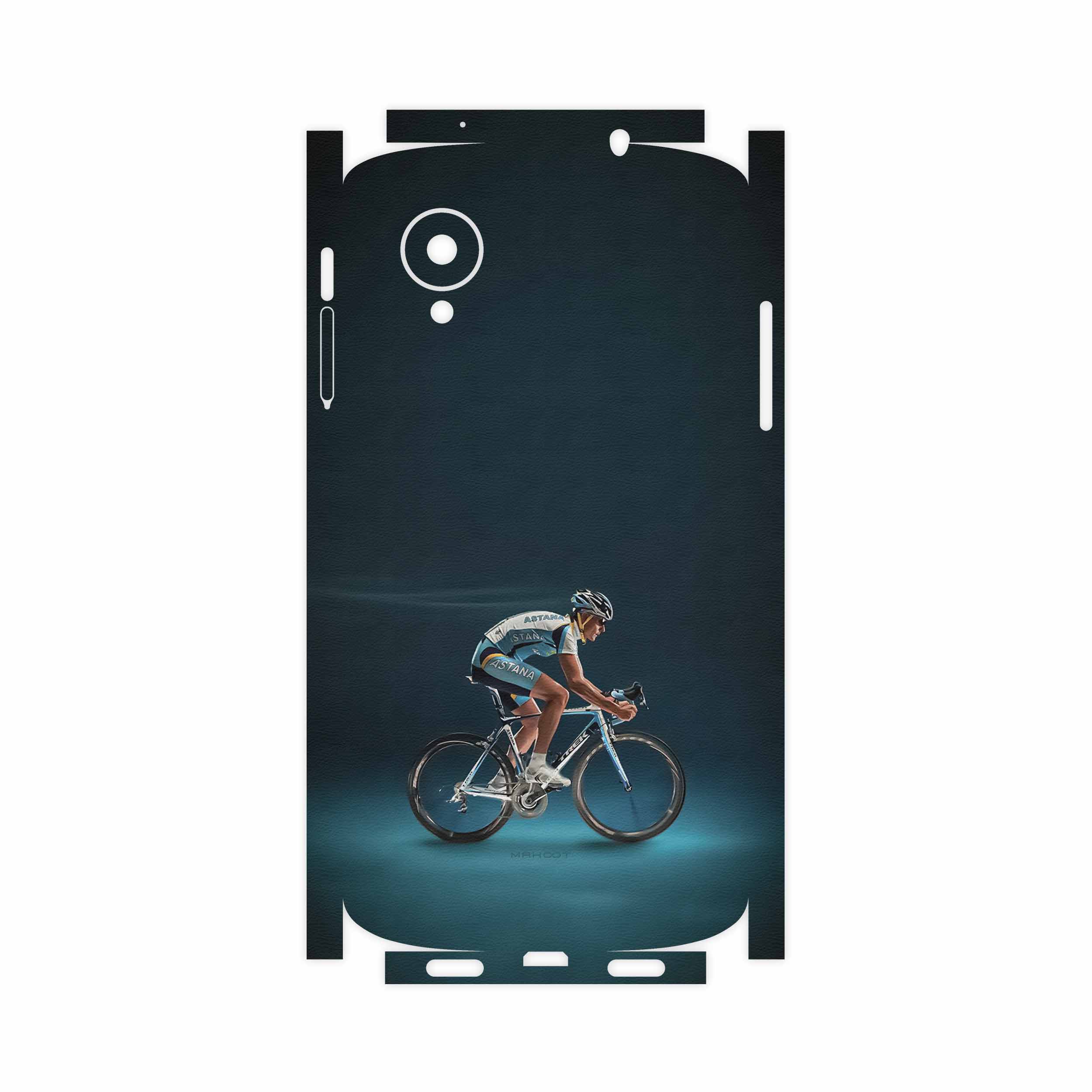 برچسب پوششی ماهوت مدل Road cycling-FullSkin مناسب برای گوشی موبایل گوگل Nexus 5