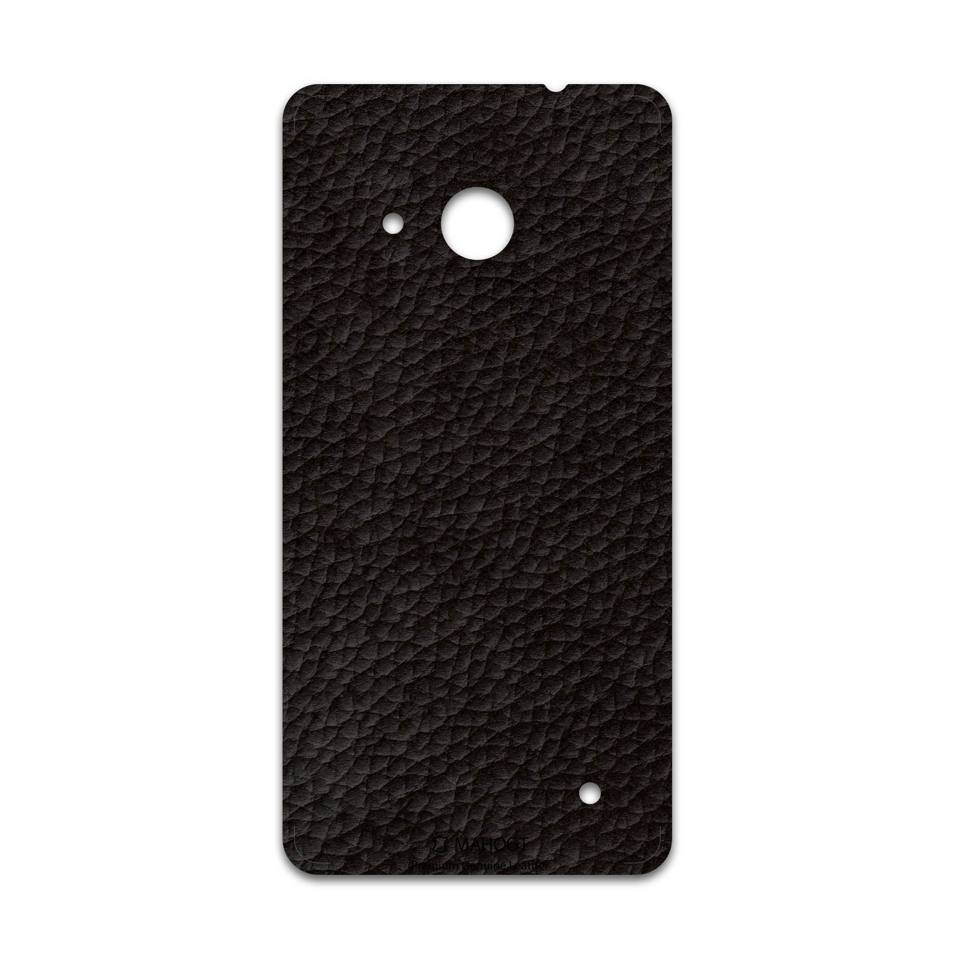 برچسب پوششی ماهوت مدل Dark-Brown-Leather مناسب برای گوشی موبایل مایکروسافت Lumia 550
