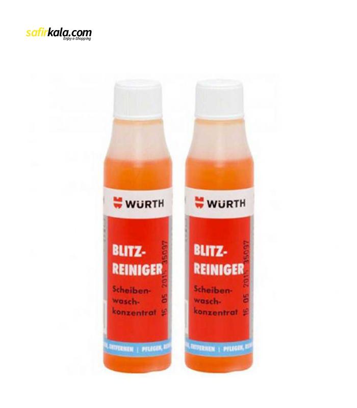 بسته 2 عددی محلول شیشه شوی خودرو وورث مدل 892333 حجم 32 میلی لیتر