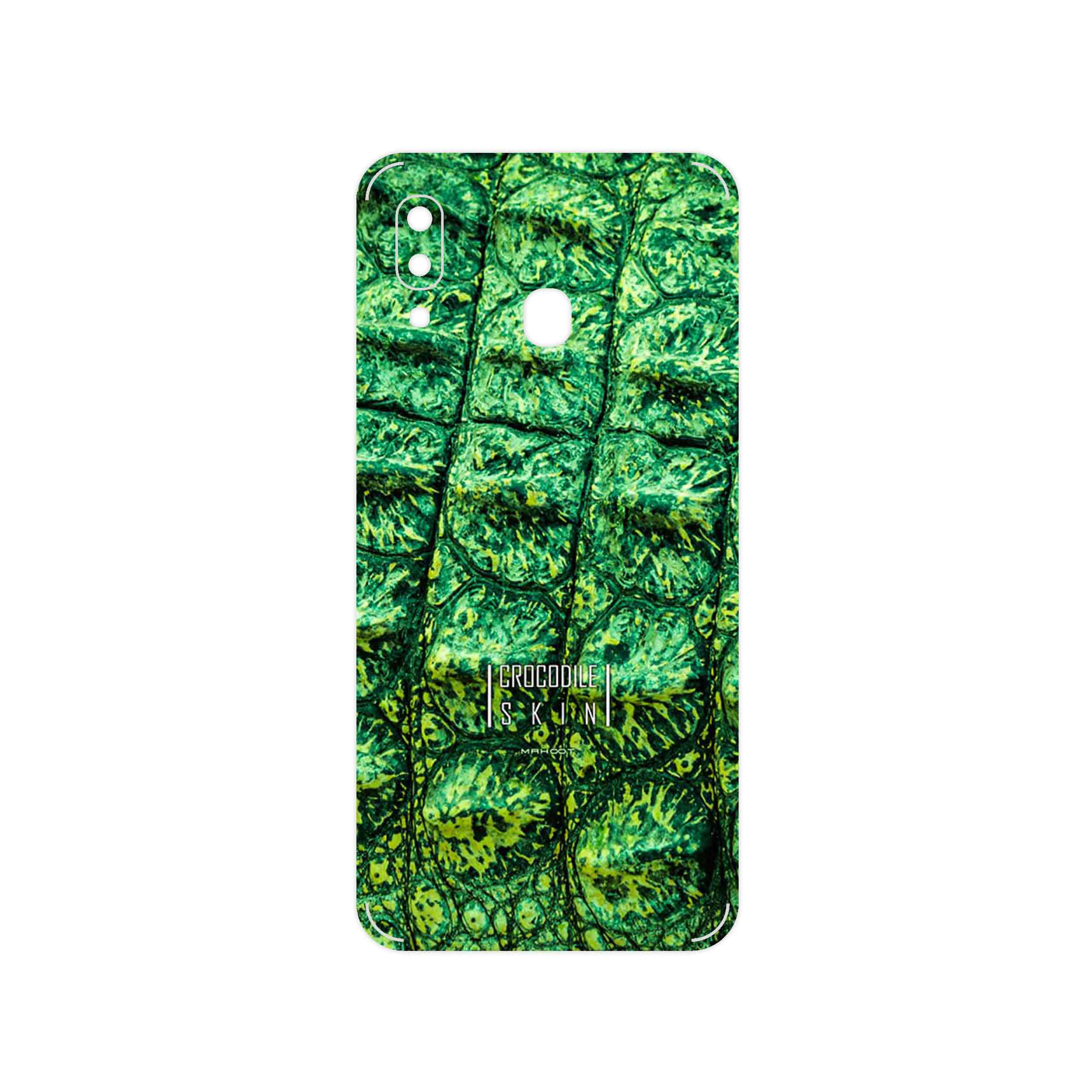 برچسب پوششی ماهوت مدل Crocodile Skin مناسب برای گوشی موبایل سامسونگ Galaxy A20e