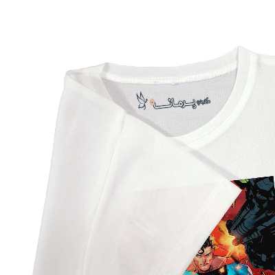 تی شرت بچگانه پرمانه طرح superman کد pmt.2870