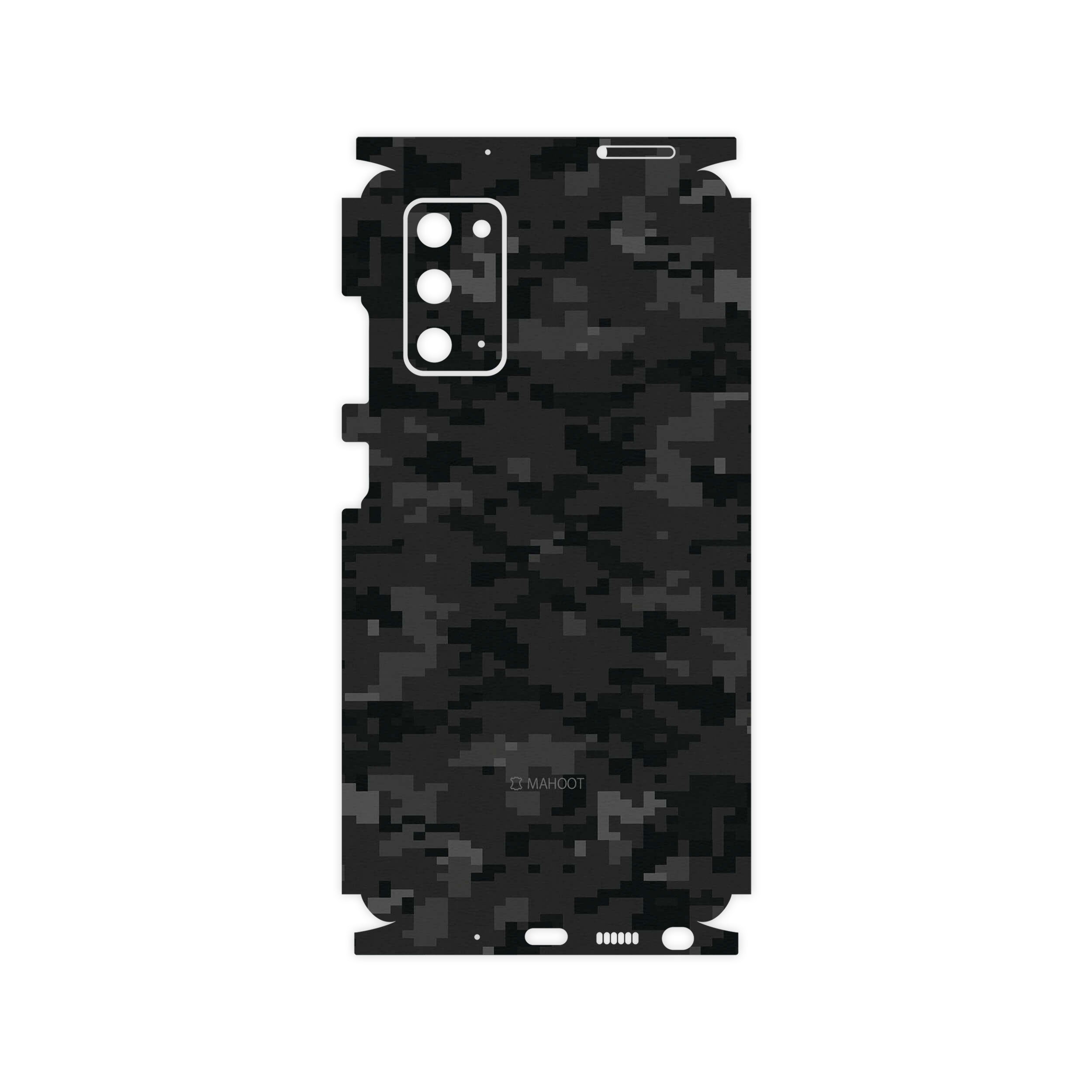 برچسب پوششی ماهوت مدل Night-Army-Pixel-FullSkin مناسب برای گوشی موبایل سامسونگ Galaxy Note20