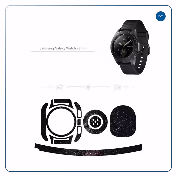 برچسب ماهوت طرح Universe-by-NASA-2 مناسب برای ساعت هوشمند سامسونگ Galaxy Watch 42mm