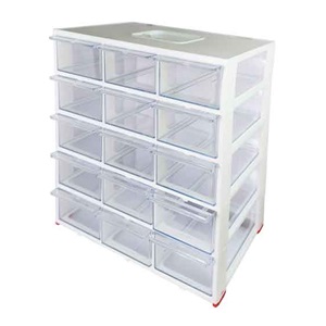 جعبه قطعات 15 کشو بزرگ محصول نیک پلاست