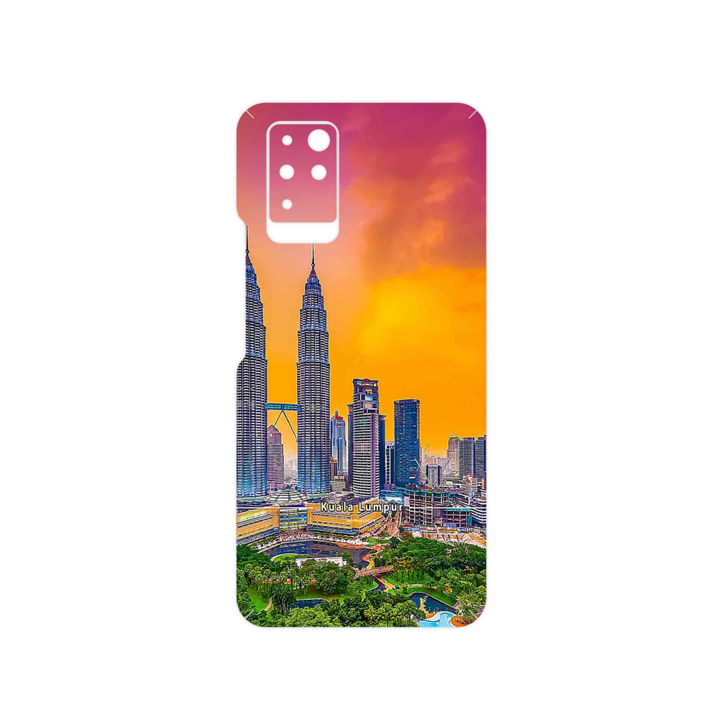 برچسب پوششی ماهوت مدل City of Kuala Lumpur مناسب برای گوشی موبایل اینفینیکس Note 10
