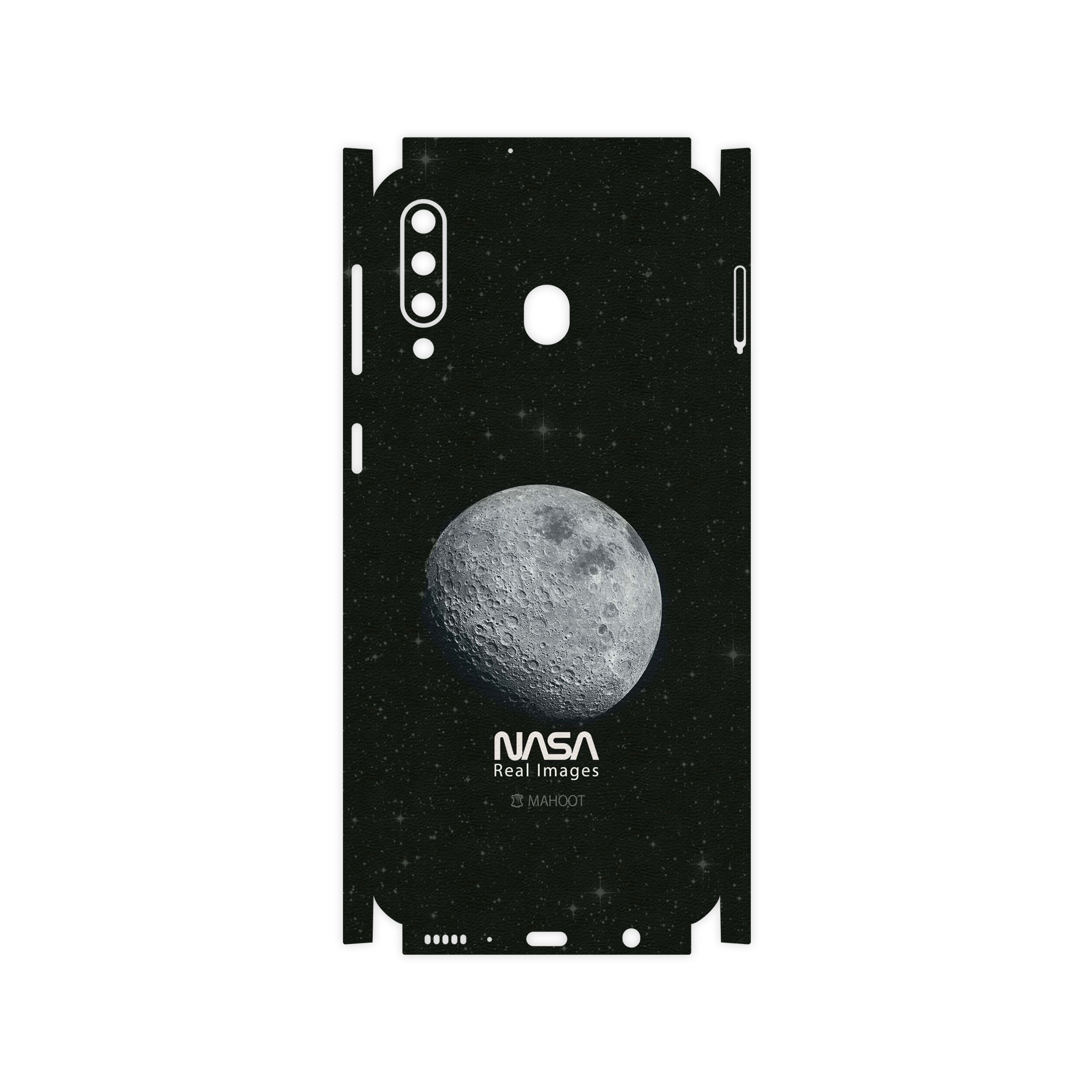 برچسب پوششی ماهوت مدل Moon-By-NASA-FullSkin مناسب برای گوشی موبایل سامسونگ Galaxy M30
