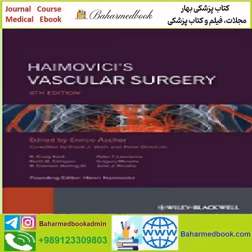 Haimovici's Vascular Surgery TRUE PDF price 1€ - کتاب پزشکی بهار