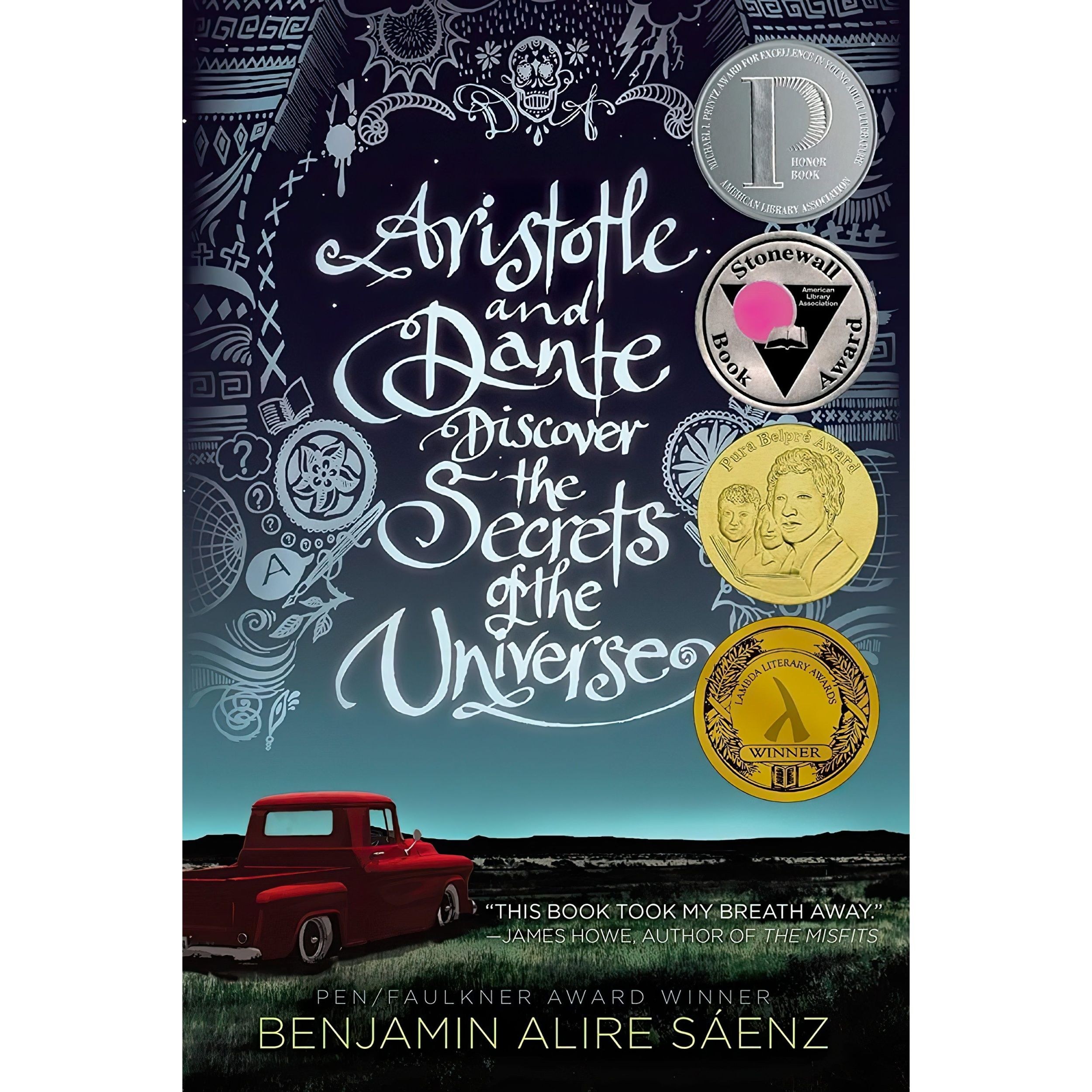 کتاب زبان اصلی Aristotle and Dante Discover the Secrets of the Universe
