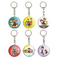 جاکلیدی خندالو طرح سگ های نگهبان کد 183A مجموعه 6 عددی