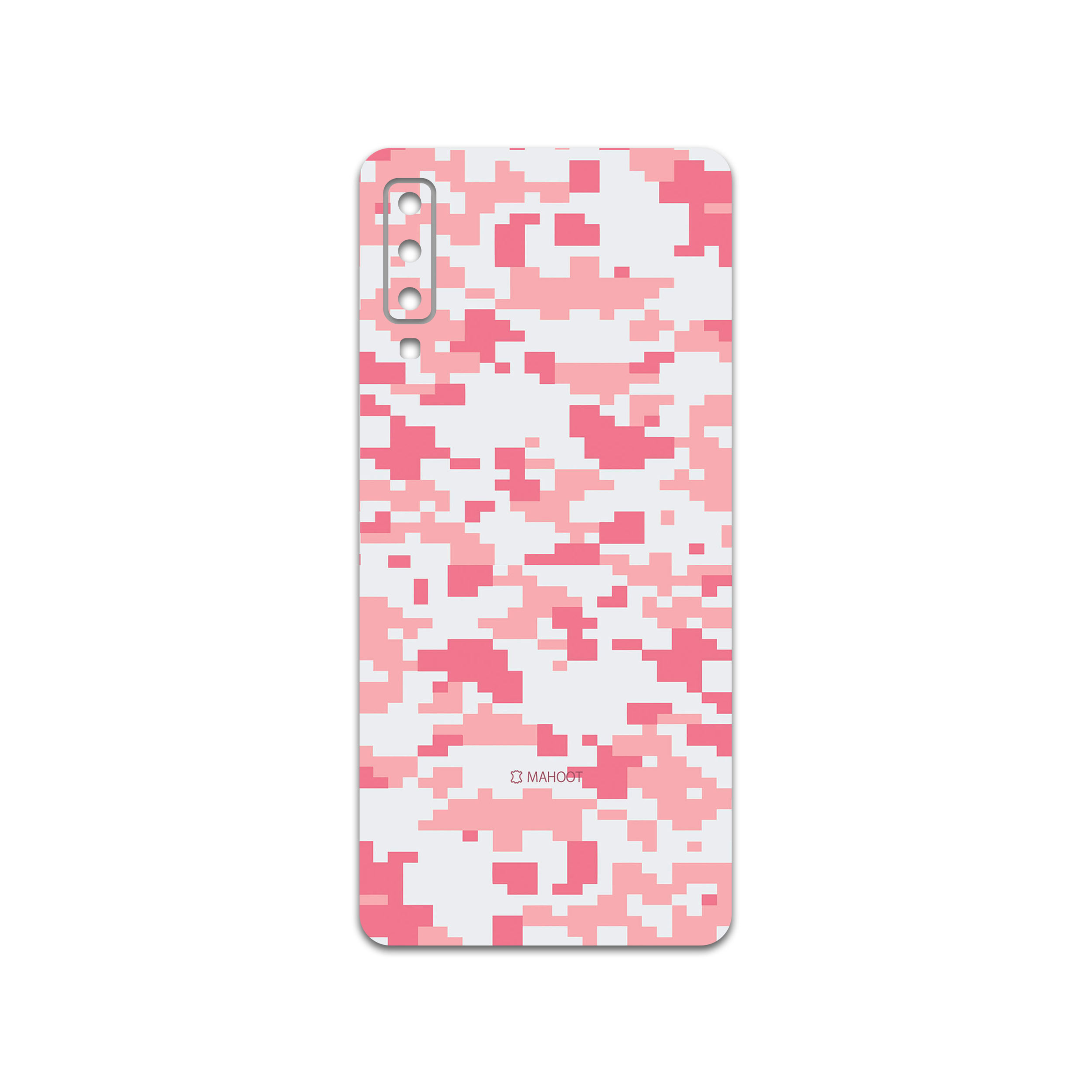 برچسب پوششی ماهوت مدل Army-Pink-pixel مناسب برای گوشی موبایل سامسونگ Galaxy A7 2018