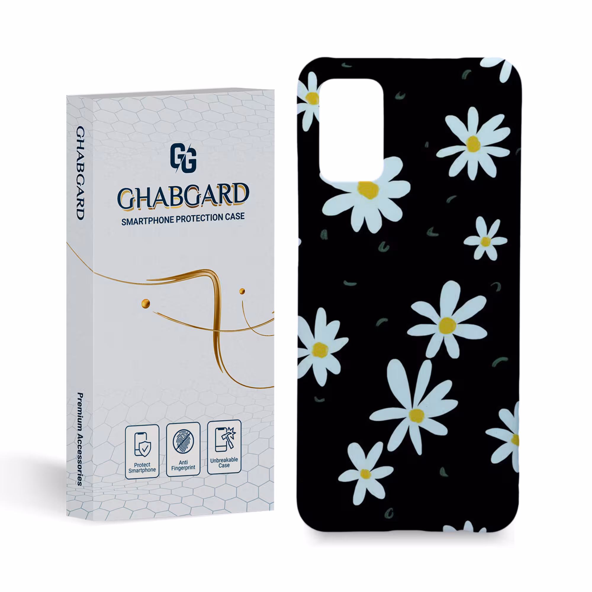 کاور قاب گارد مدل گل  مناسب برای گوشی موبایل سامسونگ galaxy a02s