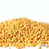 خردل دانه زرد اعلا یک کیلویی اعتماد(دانه خردل ناساب) 