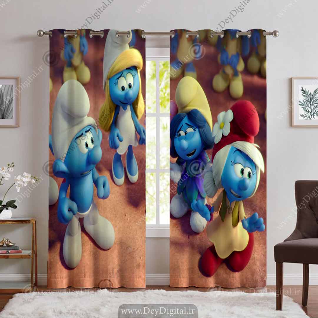 پرده پانچی اتاق کودک PK-3658