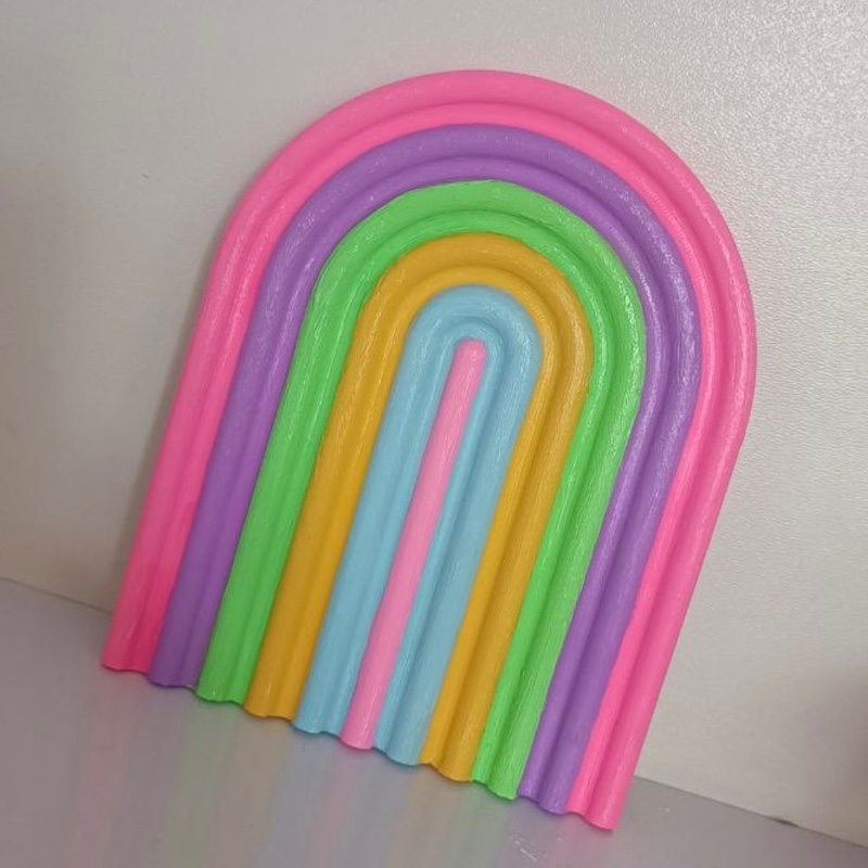 استند طرح رنگین کمان مدل 3 سایز 15 