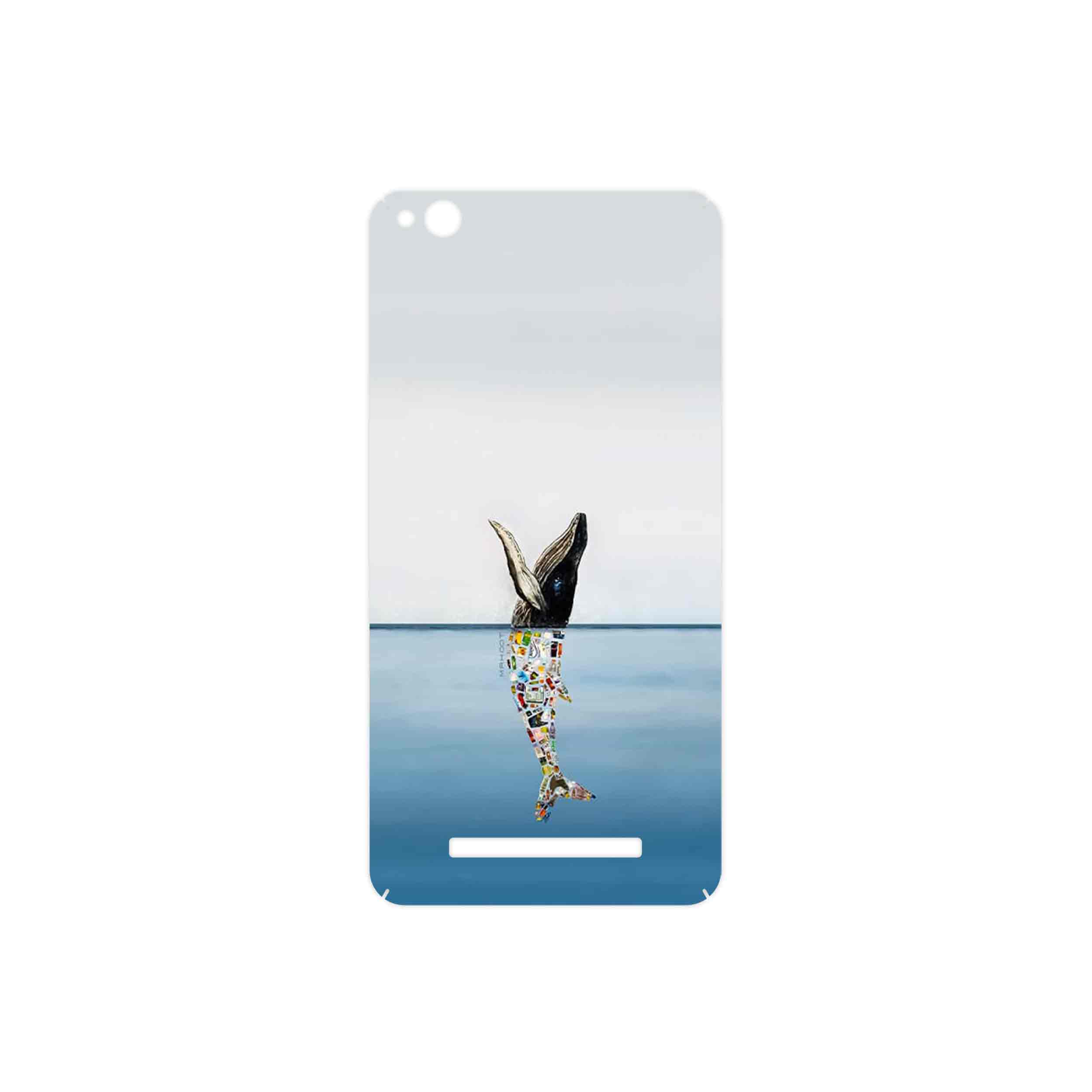 برچسب پوششی ماهوت مدل Collage of Sea Trash مناسب برای گوشی موبایل شیائومی Redmi 4A