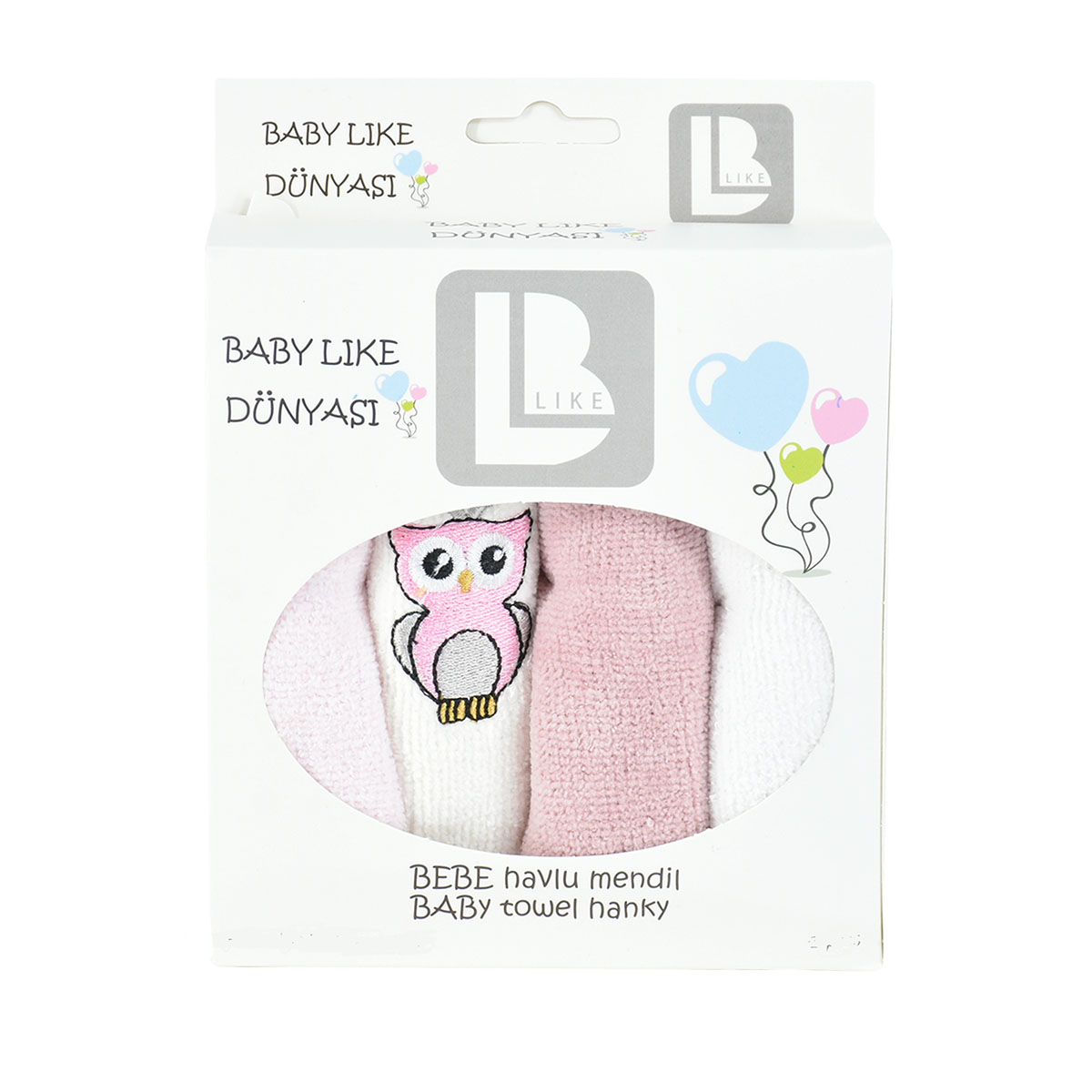 حوله کودک بیبی لایک مدل BOOF بسته 4 عددی