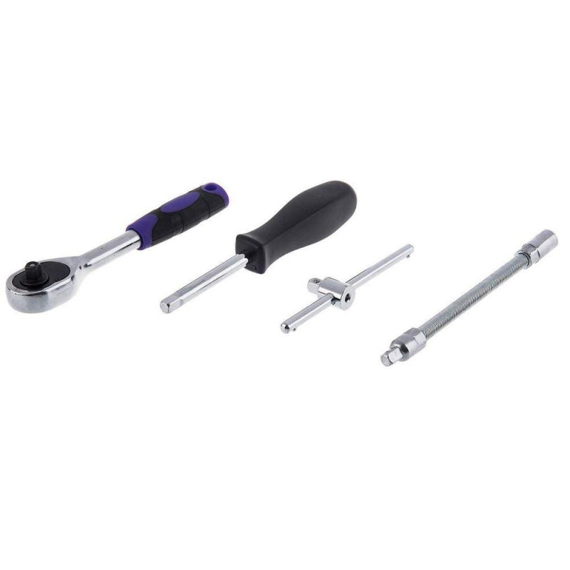 آچار بکس مدلCRV-1000 سایز 1/4 اینچ مجموعه 4 عددی